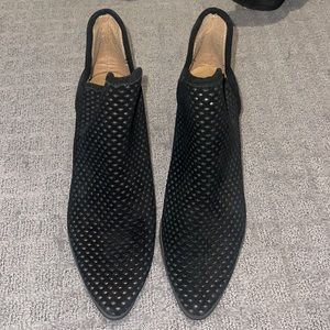 Lucky brand suede booties